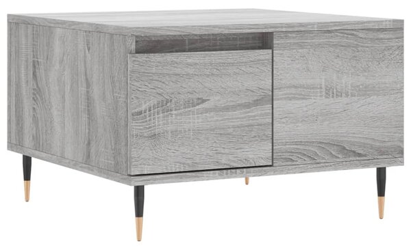 Coffee Table Grey Sonoma 55x55x36.5 cm Engineered Wood