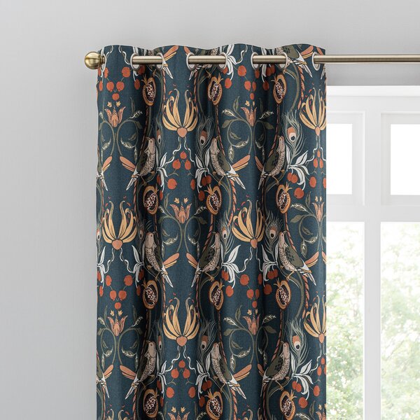 Havisham Bottle Green Eyelet Curtains Bottle (Green)
