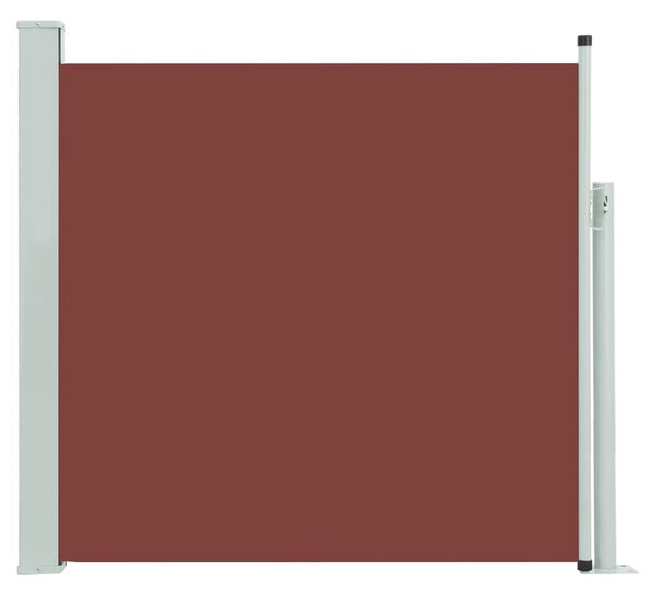 Patio Retractable Side Awning 170x300 cm Brown