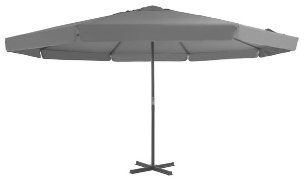 Garden Parasol with Aluminium Pole 500 cm Anthracite