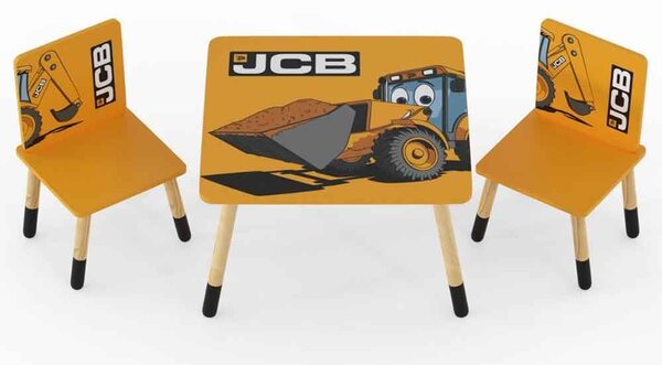 Jenks Wooden Childrens Table And 2 Chairs In Yellow