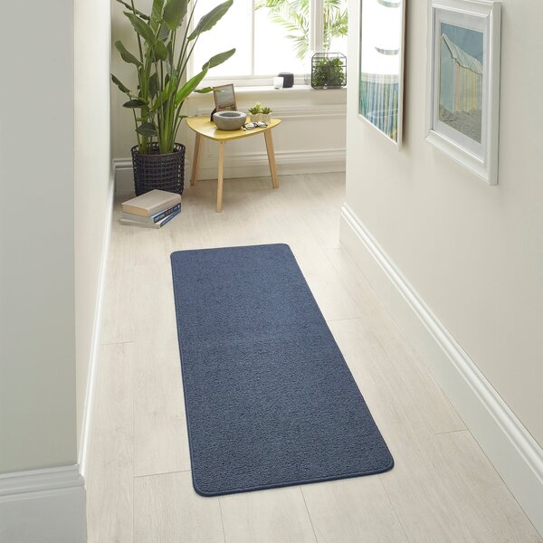 Marvel Boucle Washable Doormat Marvel Boucle Navy