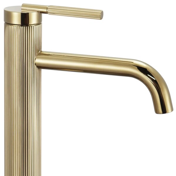 Bathroom faucet Rea Argon Gold High