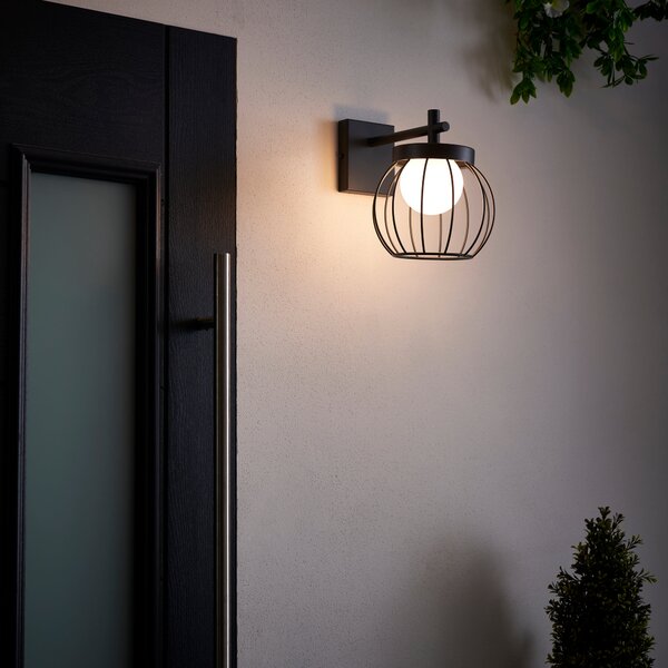 Lanesra Outdoor Wall Light Charcoal