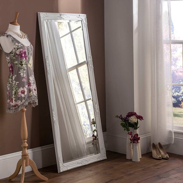 Yearn Florence Leaner Mirror 74x163cm White White