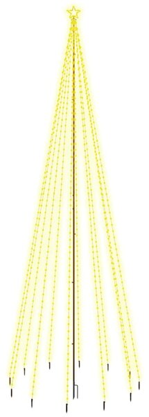 Christmas Tree with Spike Warm White 732 LEDs 500 cm