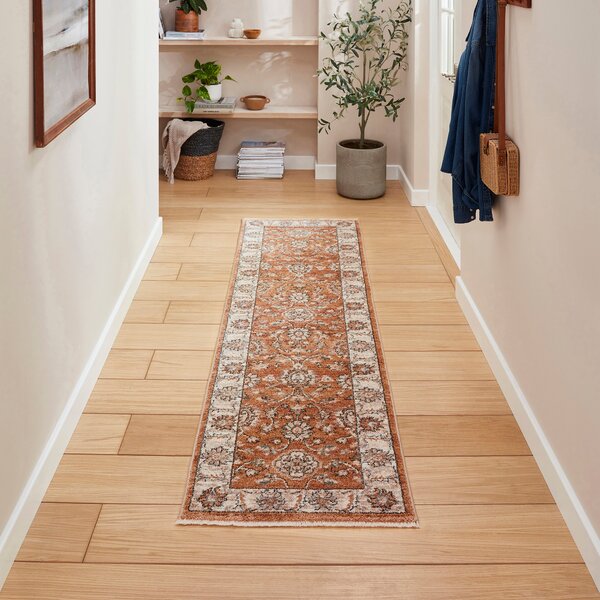 Vintage 35027 Traditional Runner 60cm x 230cm Terracotta