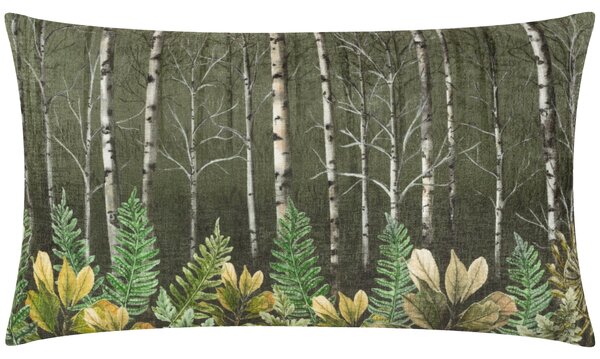 Kielder Forest Haldon Chenille 30cm x 50cm Filled Boudoir Khaki