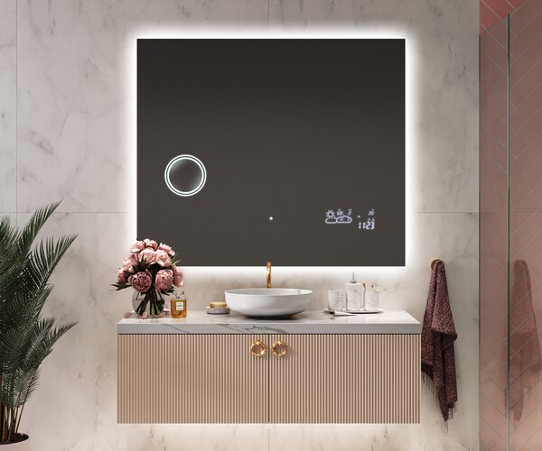 Designer Backlit LED Bathroom Mirror L58