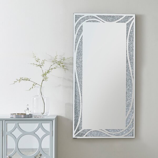 Mirage Full Length Mirror Silver