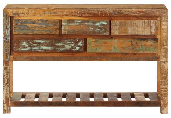 Sideboard 120x30x75 cm Solid Reclaimed Wood