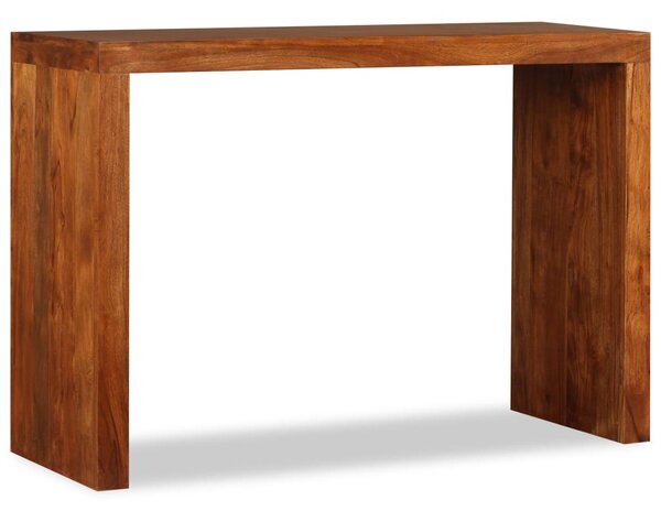 Console Table Solid Wood with Honey Finish 110x40x76 cm