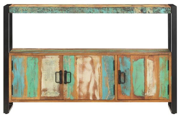 Sideboard 120x30x75 cm Solid Reclaimed Wood