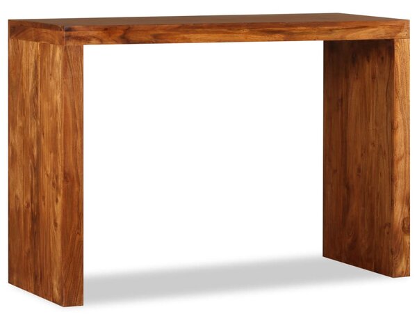 Console Table Solid Wood with Honey Finish 110x40x76 cm