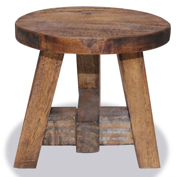 Stool Solid Mahogany Wood