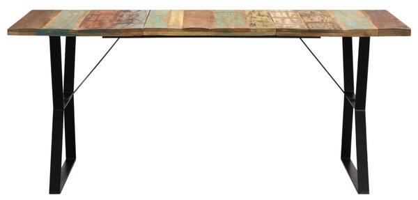 Dining Table 180x90x76 cm Solid Reclaimed Wood