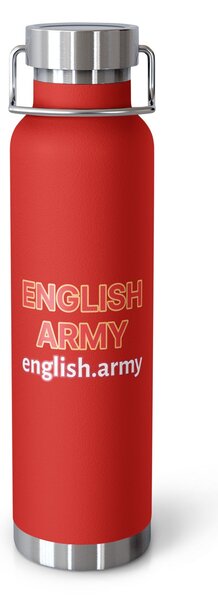 ENGLISH ARMY - Copper Vacuum Insulated Bottle