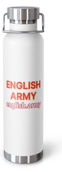 ENGLISH ARMY - Copper Vacuum Insulated Bottle