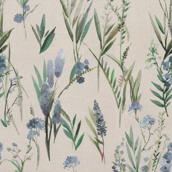 ANTE DECOR Combe Fabric Hyacinth Linen