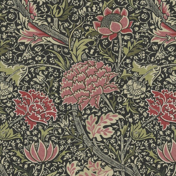 William Morris Cray Fabric Raspberry