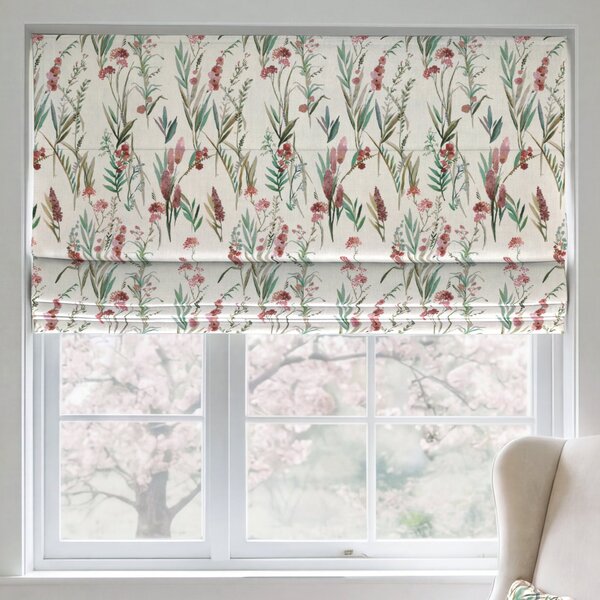 ANTE DECOR Combe Made To Measure Roman Blind Dusty Mauve