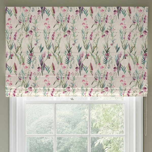 ANTE DECOR Combe Made To Measure Roman Blind Dusty Mauve Linen