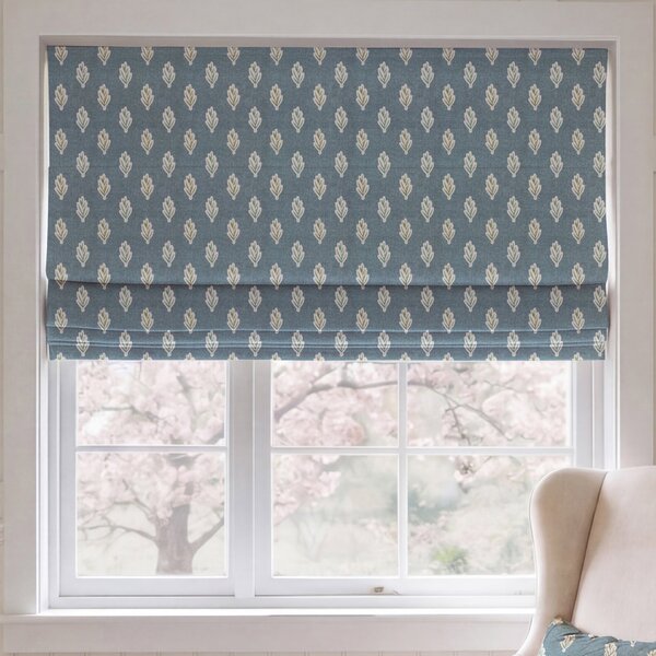 ANTE DECOR Hidcote Made To Measure Roman Blind Hyacinth