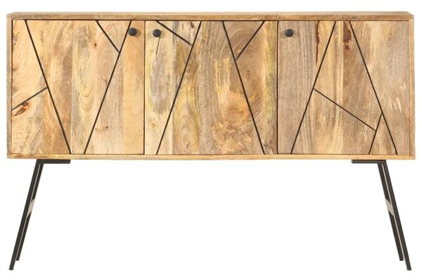 Sideboard 118x30x75 cm Solid Mango Wood