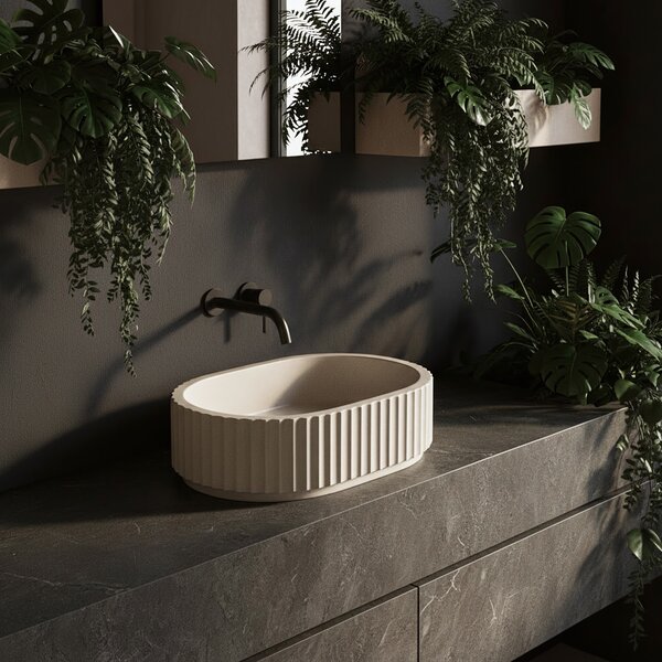 Countertop Basin Rea Margaret Beige