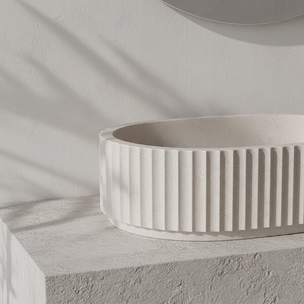 Countertop Basin Rea Margaret Beige