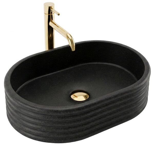 Countertop Basin Rea Nicoletta Black