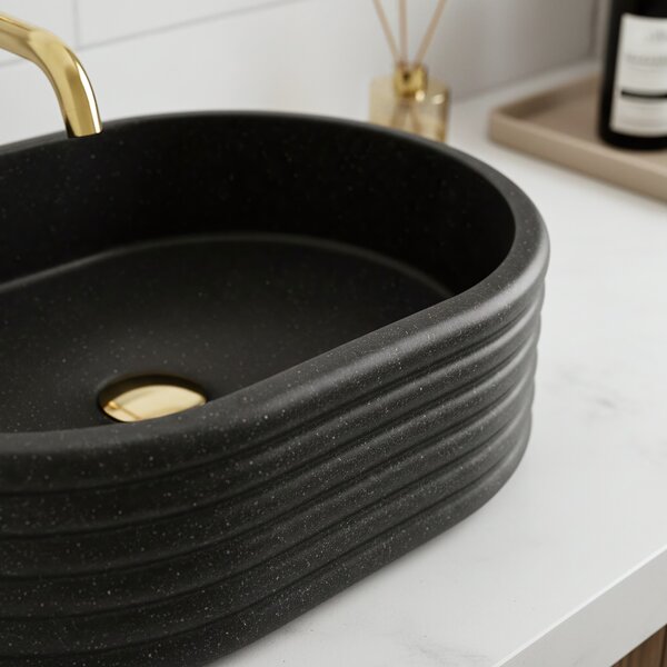 Countertop Basin Rea Nicoletta Black