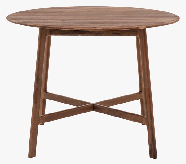 Menorca Walnut Round Dining table