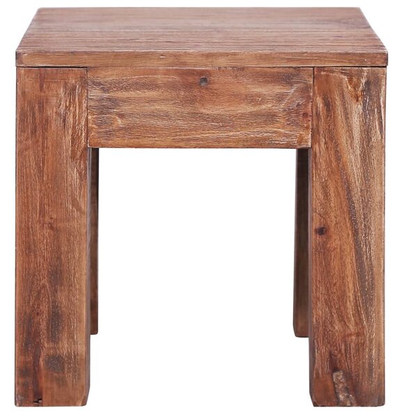 Coffee Table 30x30x30 cm Solid Mahogany Wood