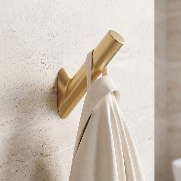Bathroom hook WILL Brush Gold