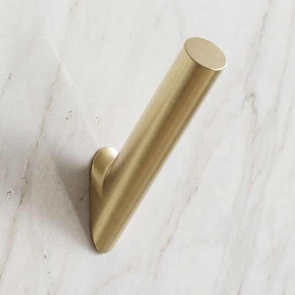Bathroom hook WILL Brush Gold