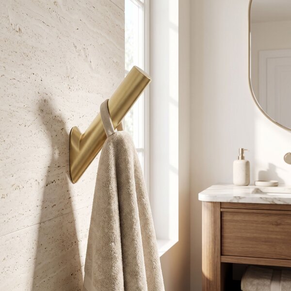 Bathroom hook WILL Brush Gold