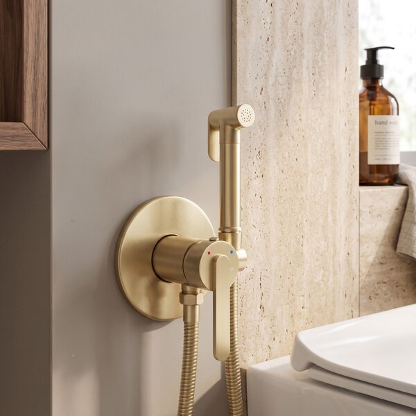 Bidet faucet Rea Ontario Brush Gold