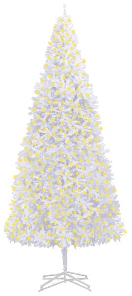 Artificial Pre-lit Christmas Tree 500 cm White