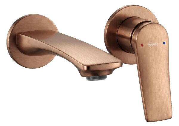 Concealed washbasin mixer REA VISION Brush Copper + BOX