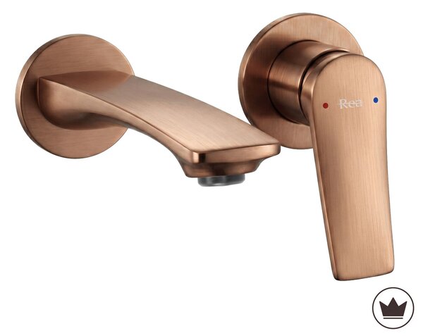 Concealed washbasin mixer REA VISION Brush Copper + BOX