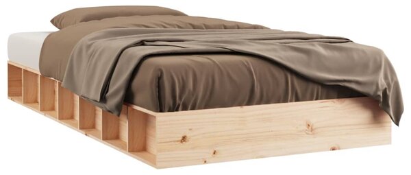 Bed Frame without Mattress 90x190 cm Single Single Solid Wood