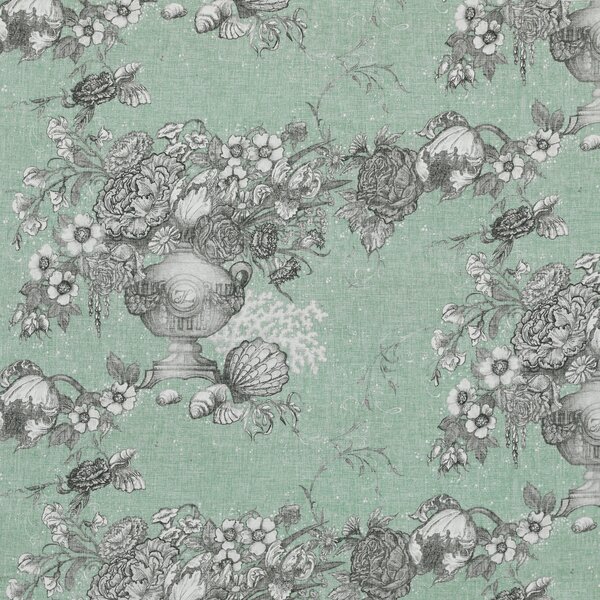 HOUSE Llewelyn-Bowen Vacannes Fabric Mistleaf