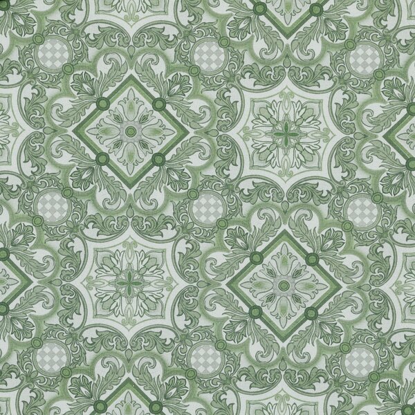 HOUSE Llewelyn-Bowen Festivo Printed Fabric Pistache