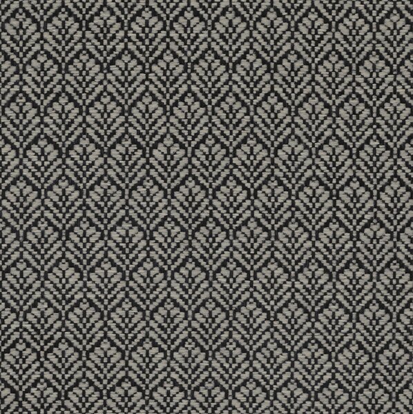 HOUSE Llewelyn-Bowen Oak Leaf Woven Fabric Charcoal
