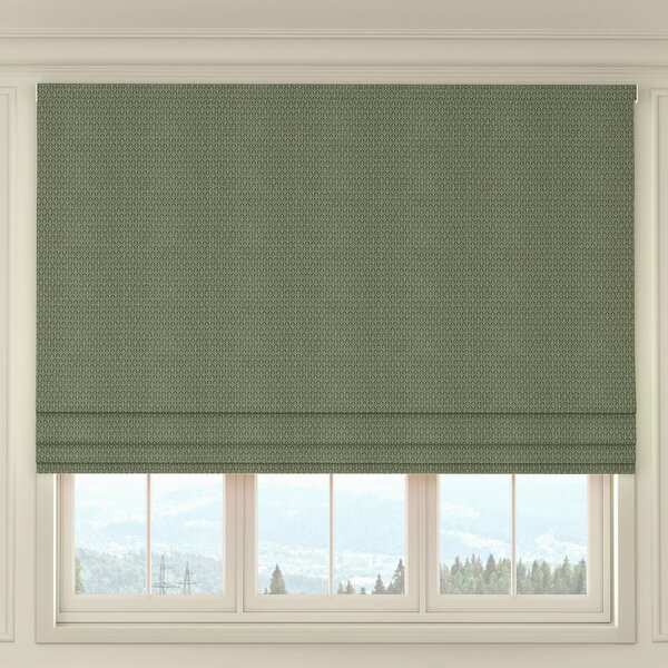 HOUSE Llewelyn-Bowen Oak Leaf Made To Measure Roman Blind Forest