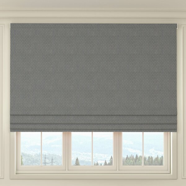 HOUSE Llewelyn-Bowen Oak Leaf Made To Measure Roman Blind Cornflower
