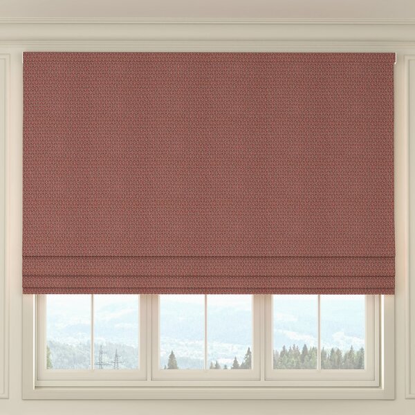 HOUSE Llewelyn-Bowen Oak Leaf Made To Measure Roman Blind Paprika