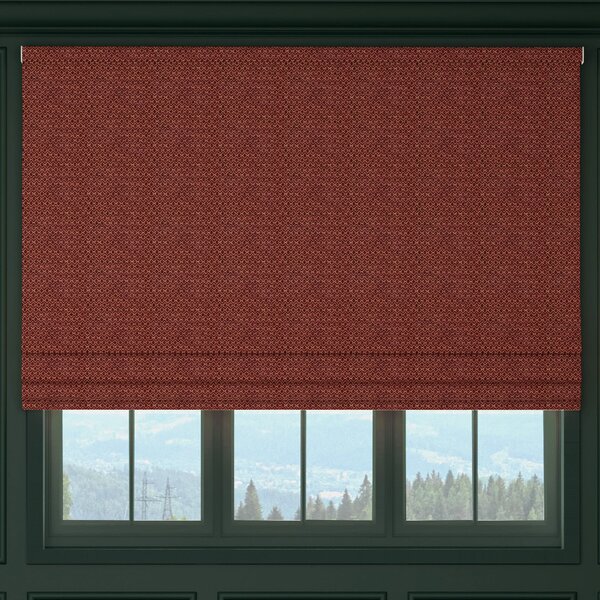HOUSE Llewelyn-Bowen Divina Made To Measure Roman Blind Ruby