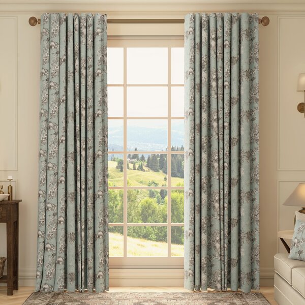 HOUSE Llewelyn-Bowen Vacannes Made To Measure Curtains Opaline Moonstone